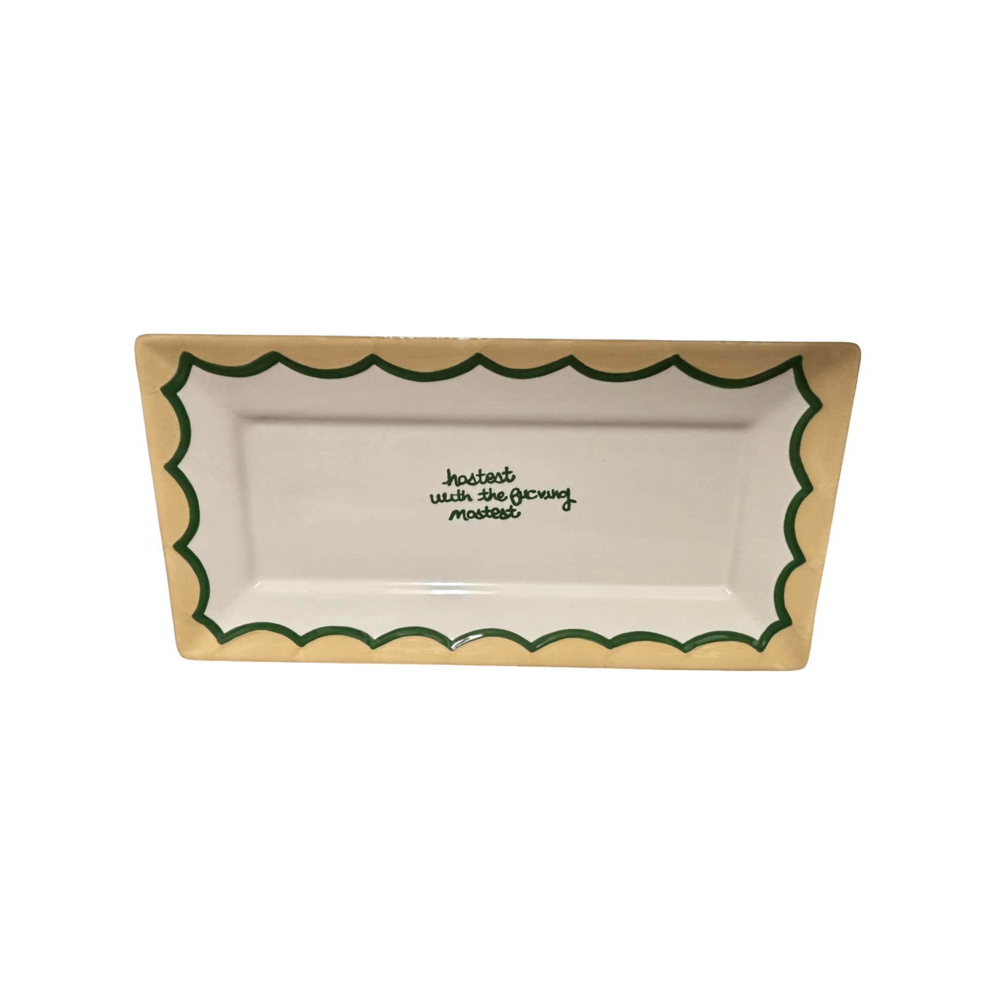 "hostess with the fucking mostest" Rectangular Serving Platter