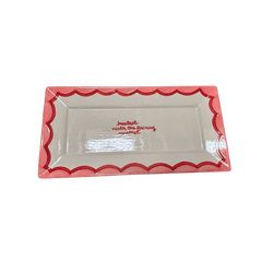 "hostess with the fucking mostest" Rectangular Serving Platter