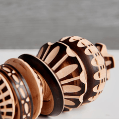 Hot Chocolate Molinillo (Wooden Whisk/Stirrer)
