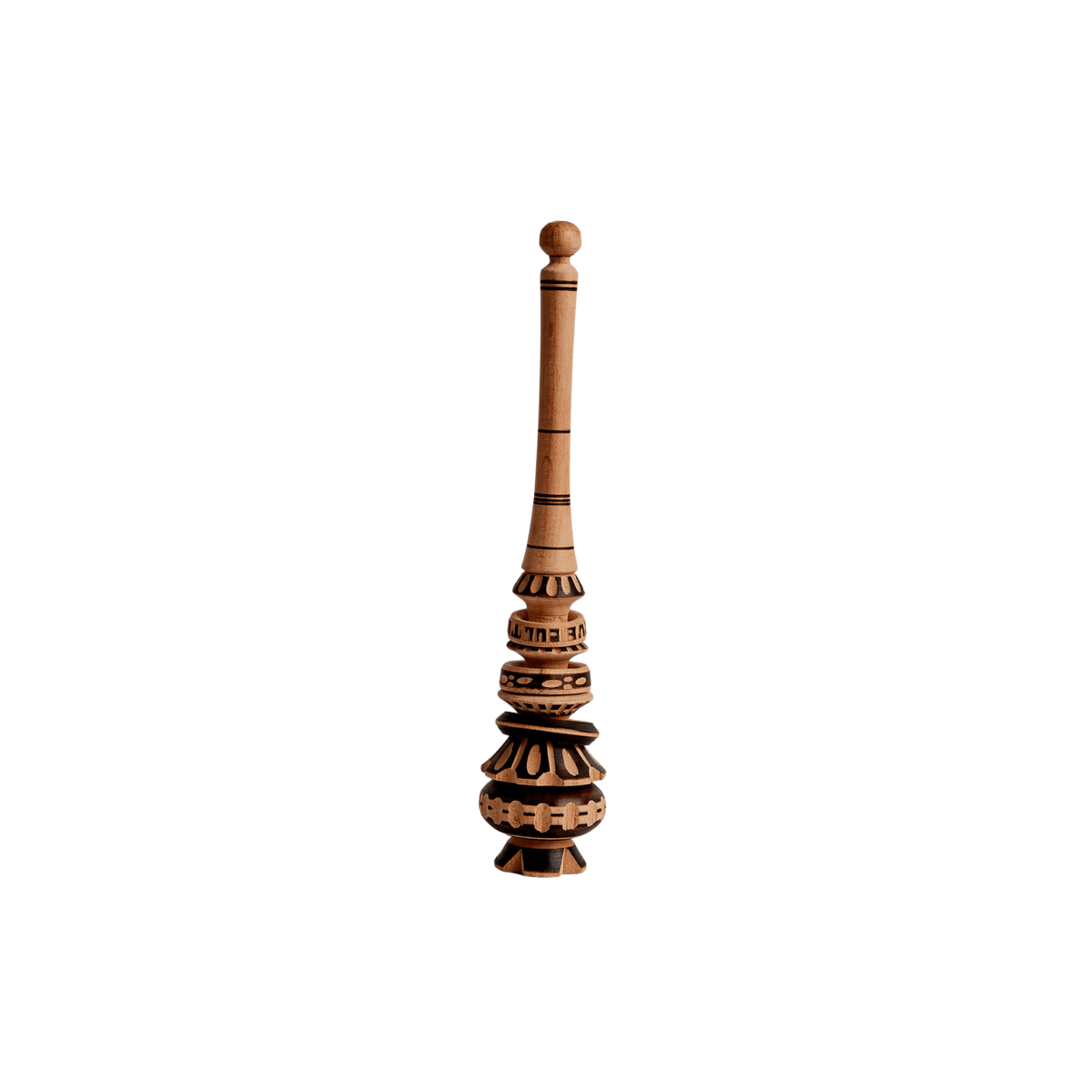 Hot Chocolate Molinillo (Wooden Whisk/Stirrer)