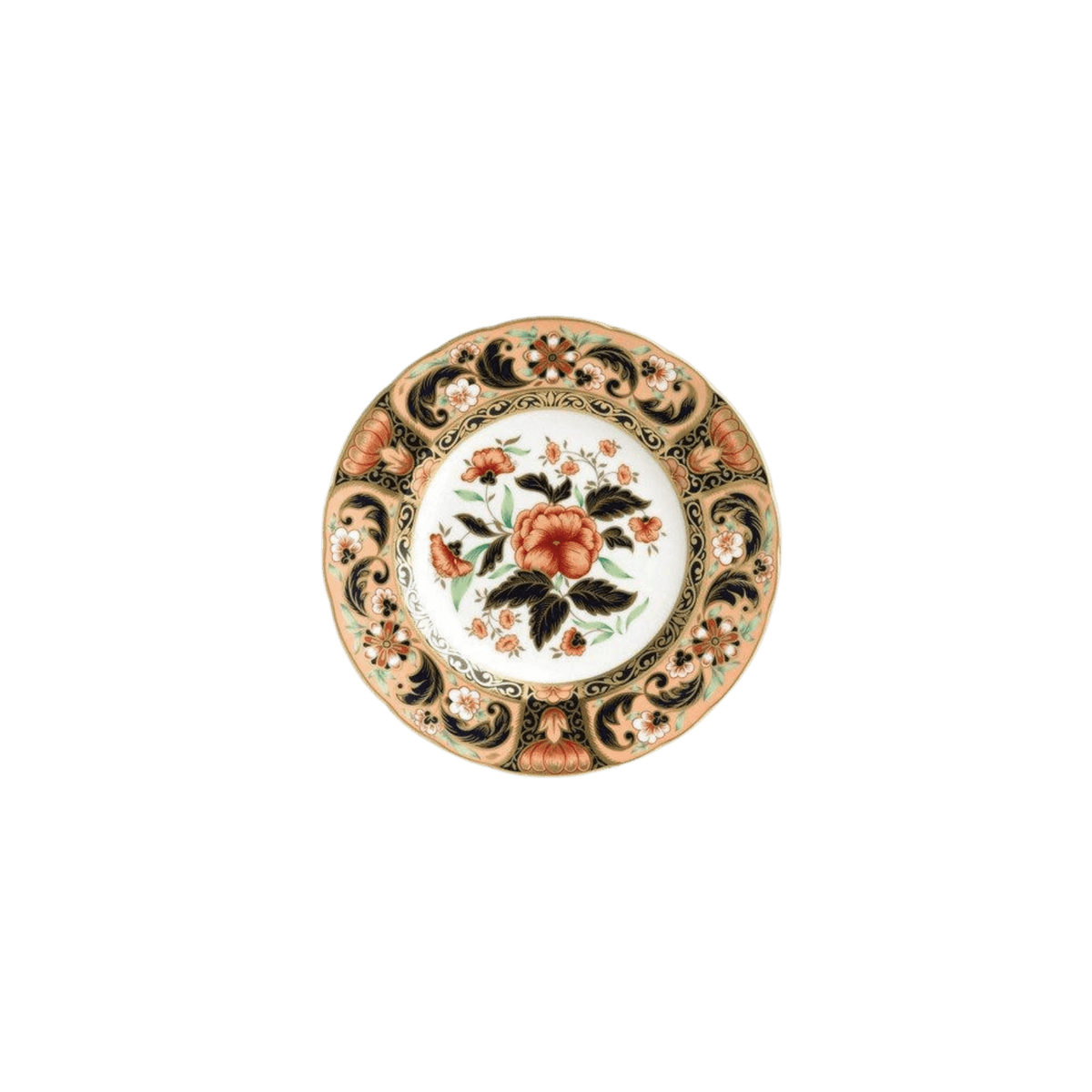 Imari Accent Derby Pink Plate