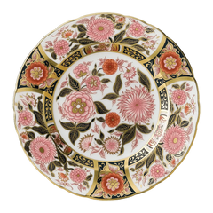 Imari Accent Pink Bouquet Plate