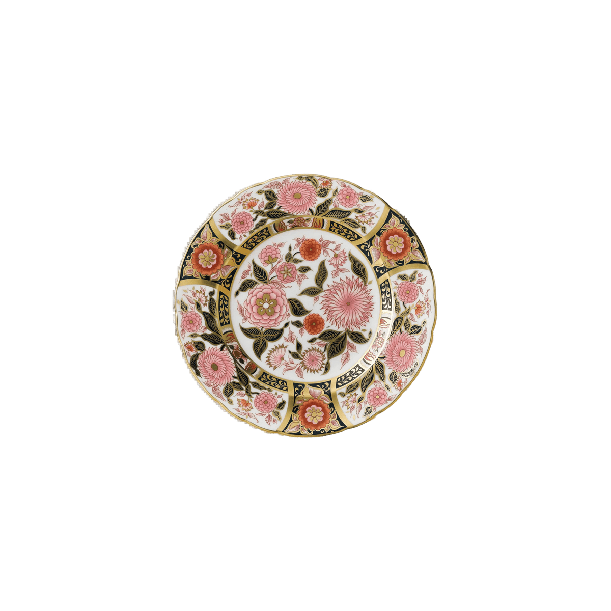 Imari Accent Pink Bouquet Plate