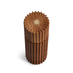 Ionic Salt + Pepper Mills Set in Natural Oak