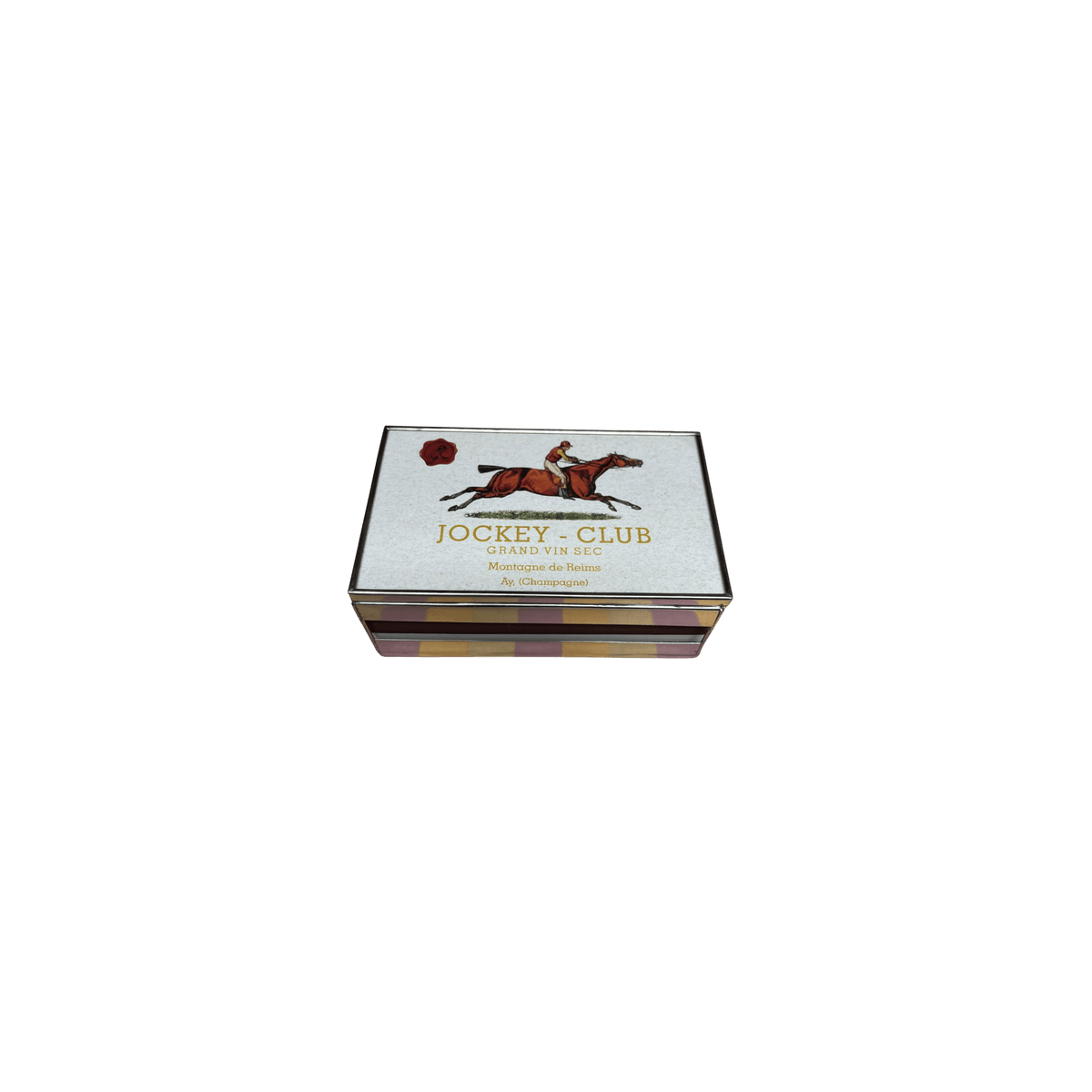 Jockey Club Champagne Matchbox Cover
