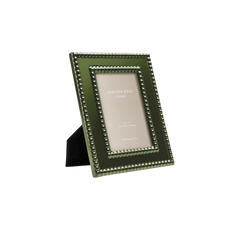 Bobbin Lacquer Photo Frame - Khaki