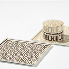 Labirinto Square Centerpiece Tray