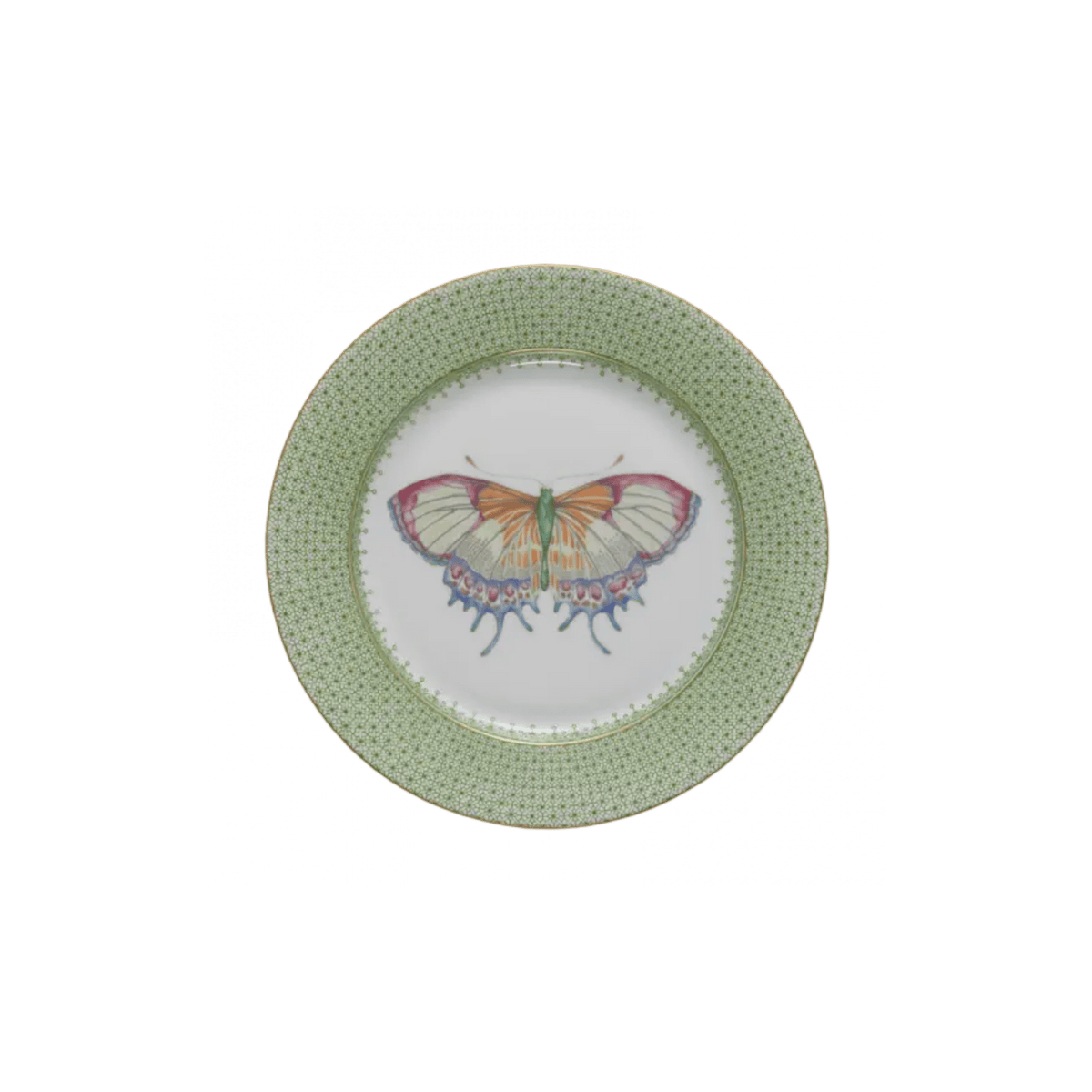 Lace Dessert Plate with Butterfly