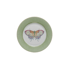 Lace Dessert Plate with Butterfly