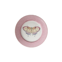 Lace Dessert Plate with Butterfly