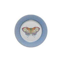 Lace Dessert Plate with Butterfly