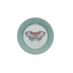 Lace Dessert Plate with Butterfly