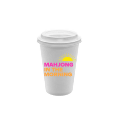 "Mahjong in the Morning" Paper Coffee Cups