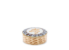 Il Viaggio Round Trinket Box with Cover
